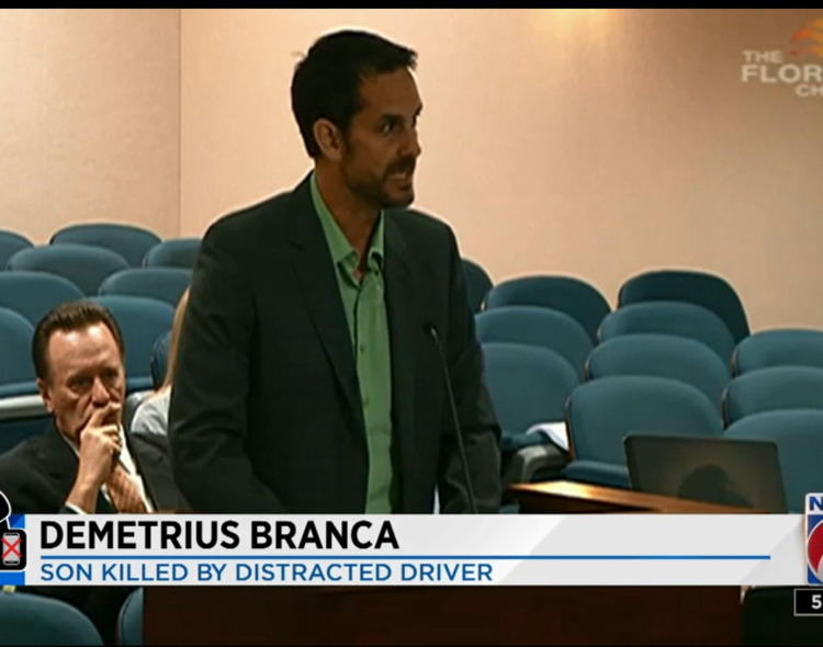 Florida Lawmakers Hear from Victims of Distracted Driving